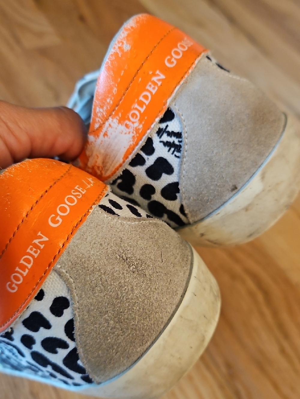 Golden Goose Leopard Sneakers - Picture 9 of 11